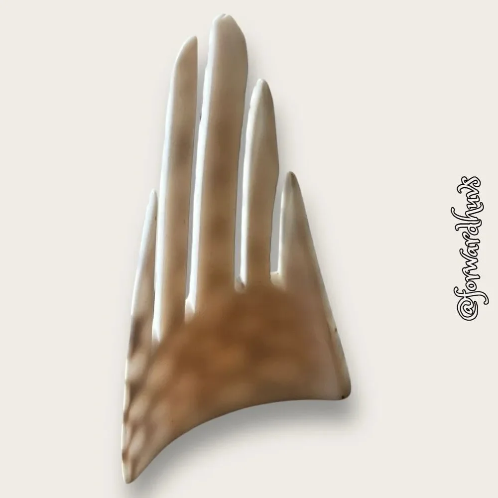 Bundle Sale 3 for $15 | Marbled Cone Shell Carved Hair Comb